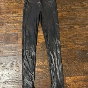 Spanx Faux Leather Legging VGUC